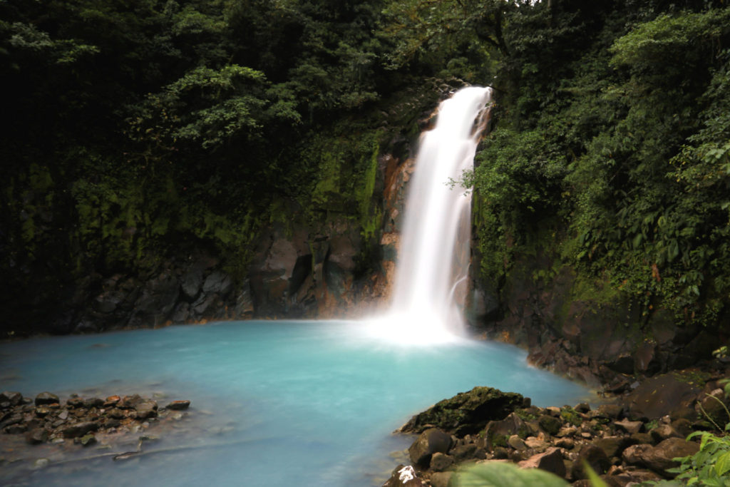 The walk to Rio Celeste is one of the best hikes in Costa Rica
